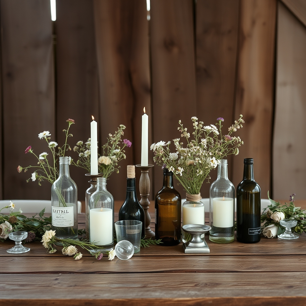 Boho Chic Centerpieces on a Budget