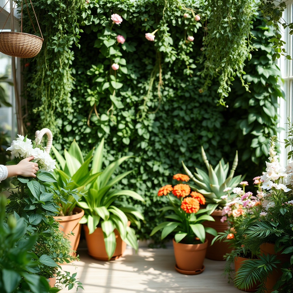 Boho Chic Wedding Decor Goes Green