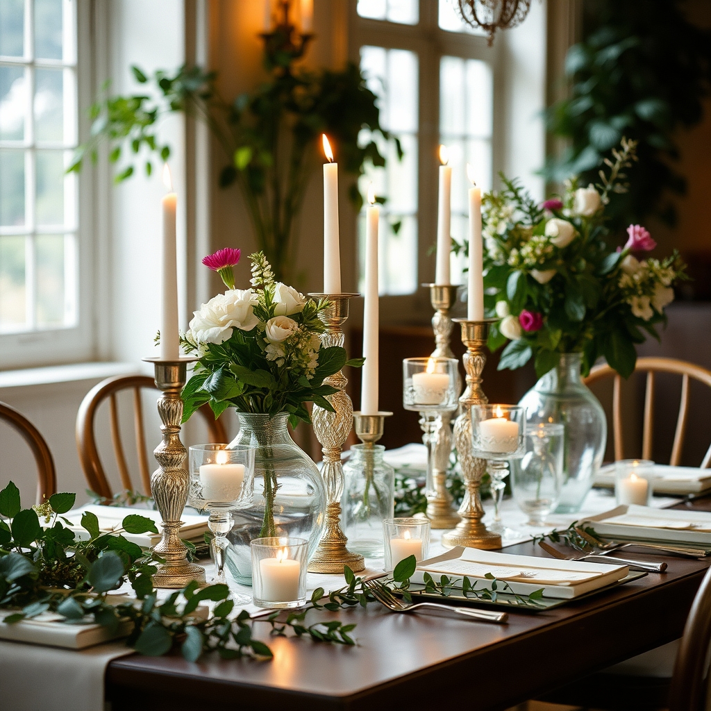 Rustic Romance on a Budget: DIY Centerpieces