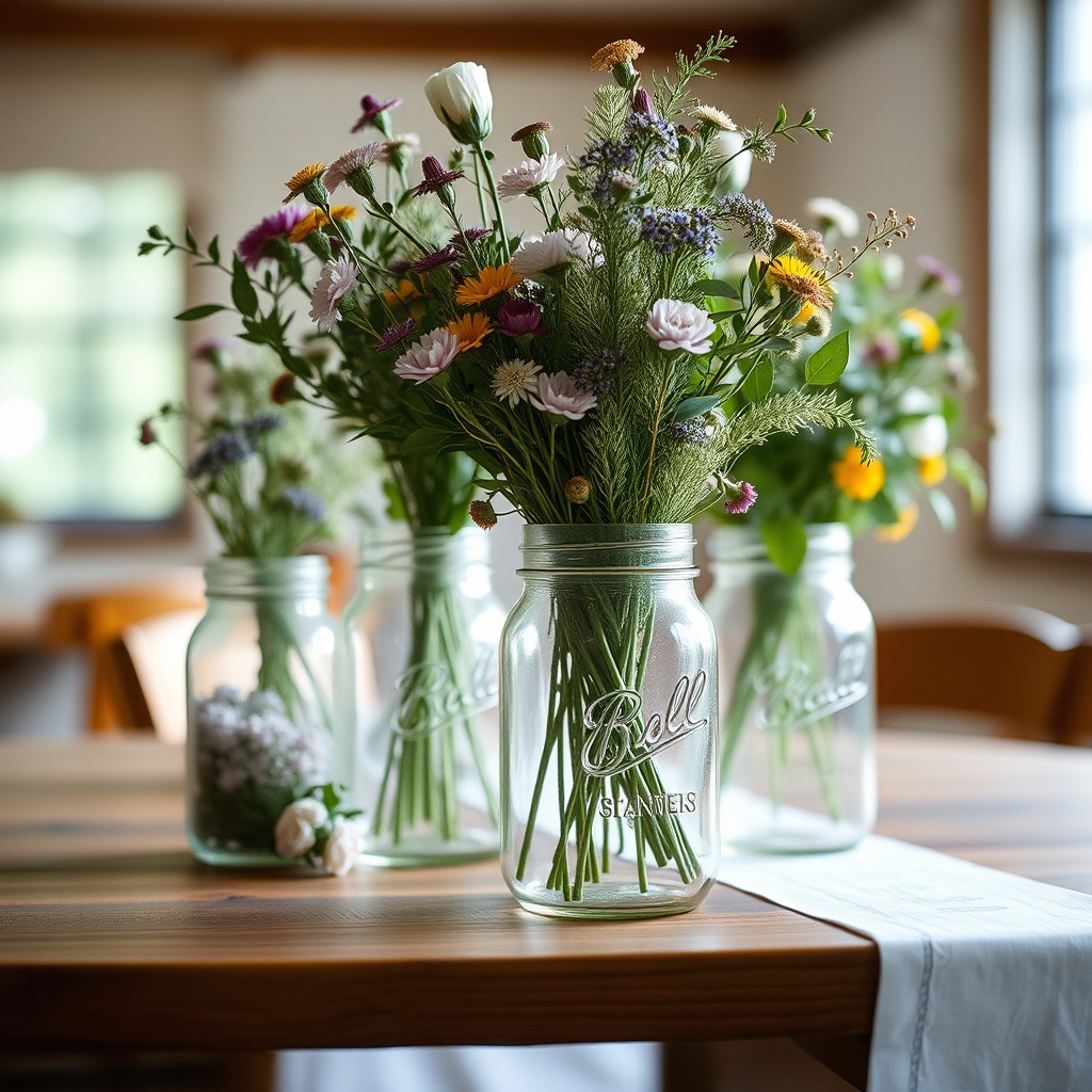 Boho Chic Centerpieces on a Budget