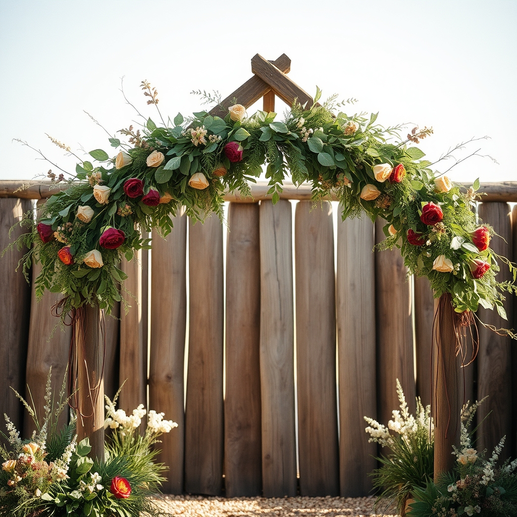 Rustic Charm Meets Eco-Friendly Elegance